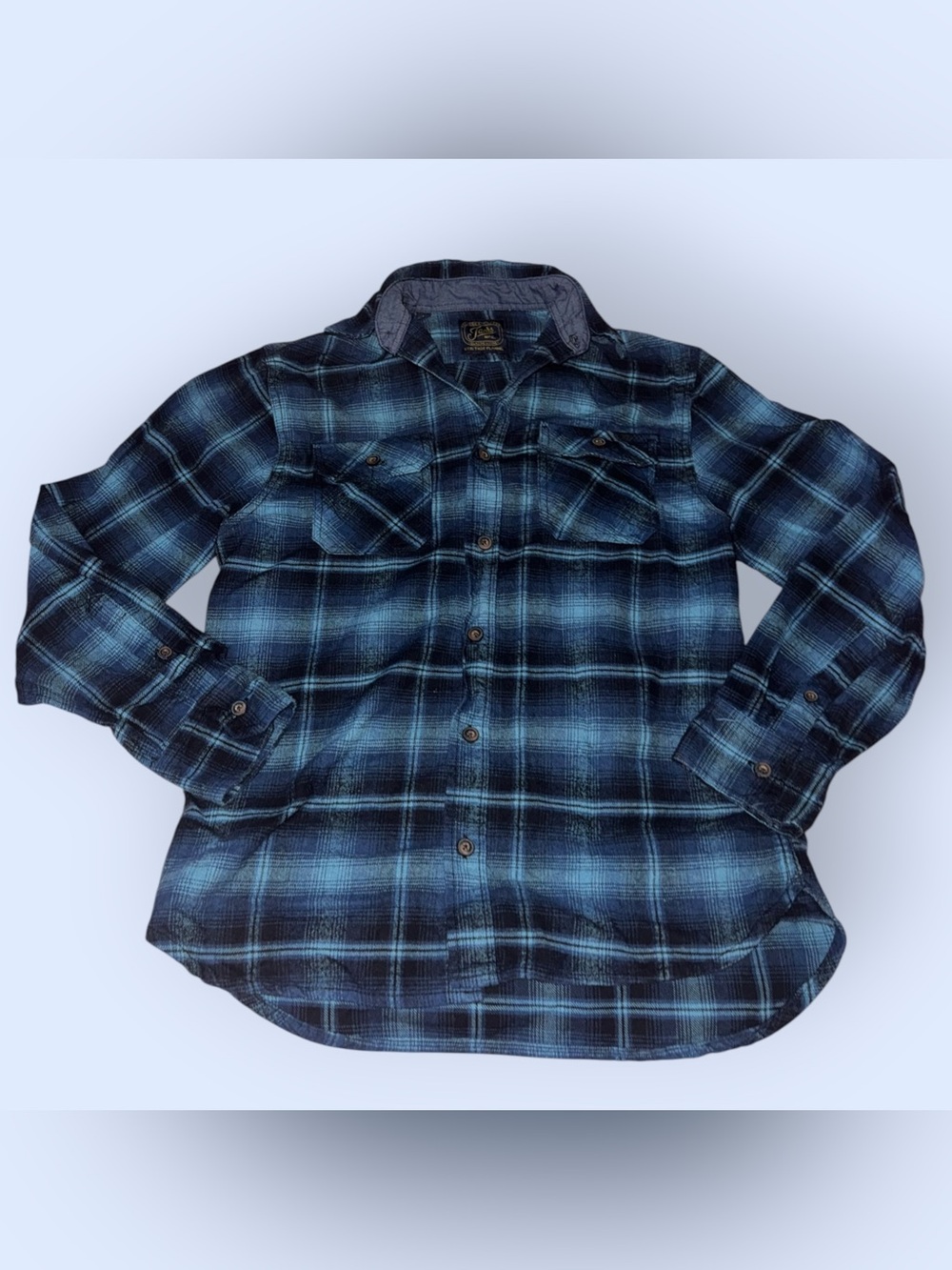 Jack by BB Dakota Blue Plaid Button-Up Shirt